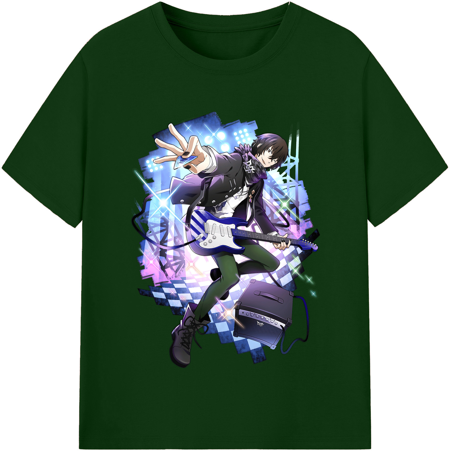 （画像用） 文豪ストレイドッグス Bungo Stray Dogs 綿100％半袖Tシャツ（フロントプリント）